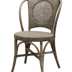 Silla sumba rattan gris