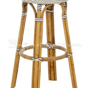 Taburete riviera gr. rattan y tejido sintético Taburete riviera gr. rattan y tejido sintético