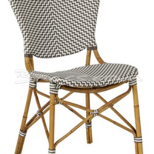 Silla venegas rattan y tejido sintético