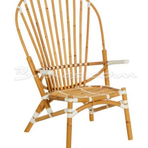 Butaca mindanao rattan y tejido sintético sin coji