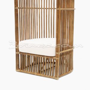 Sillón mindoro rattan color miel c/ cojín asiento Sillón mindoro rattan color miel c/ cojín asiento