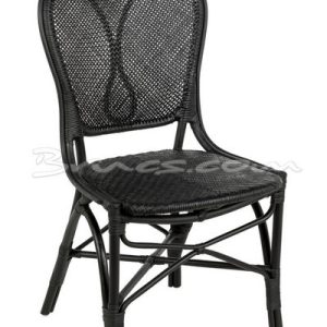 Silla gijón rattan color negro Silla gijón rattan color negro