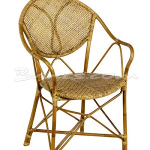 Silla con brazos naga rattan antique Silla con brazos naga rattan antique
