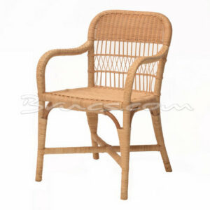 Silla con brazos spoke rattan natural Silla con brazos spoke rattan natural