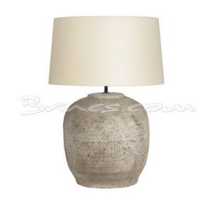 Lámpara kalfas cerámica blanco antiguo gr. s/panta