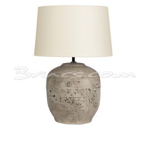 Lámpara kalfas cerámica blanco antiguo pq. s/ pant Lámpara kalfas cerámica blanco antiguo pq. s/ pant