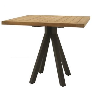 Mesa comedor  exterior aiguablava teka y aluminio Mesa comedor  exterior aiguablava teka y aluminio