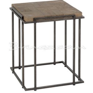 Mesa rincón belloc roble y hierro Mesa rincón belloc roble y hierro