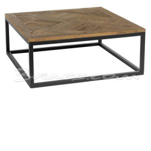 Mesa centro riad olmo y metal Mesa centro riad olmo y metal