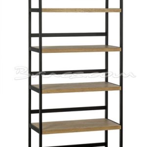 Estantería elea-l roble y hierro Estantería elea-l roble y hierro