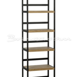Estantería elea-s roble y hierro Estantería elea-s roble y hierro