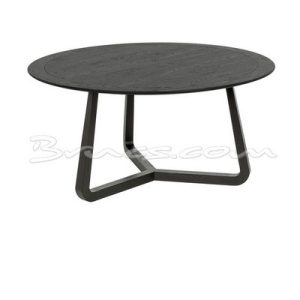 Mesa comedor kato redonda roble negro Mesa comedor kato redonda roble negro