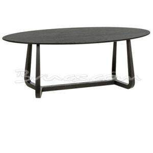 Mesa comedor kato-s ovalada roble negro Mesa comedor kato-s ovalada roble negro