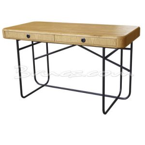 Escritorio sebi roble y hierro Escritorio sebi roble y hierro