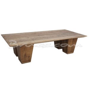 Mesa de centro mirtia roble antiguo rectangular