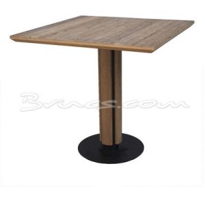 Mesa comedor nisi roble antiguo  y hierro Mesa comedor nisi roble antiguo  y hierro