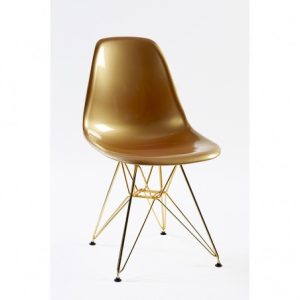 Silla dorada pata metal dorado Silla dorada pata metal dorado