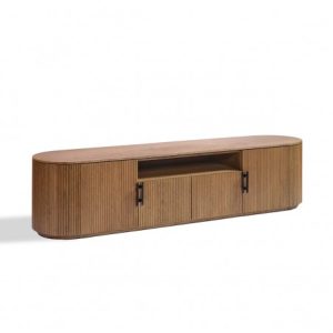 Aparador de TV madera ovalado Aparador de TV madera ovalado