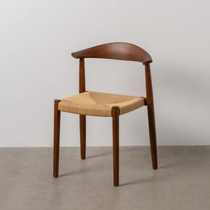 Silla Marrón Madera 43 X 44,80 X 76,50 Cm