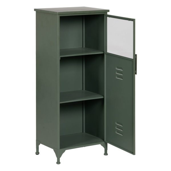 Mueble auxiliar verde menta 48 x 35 x 116 cm