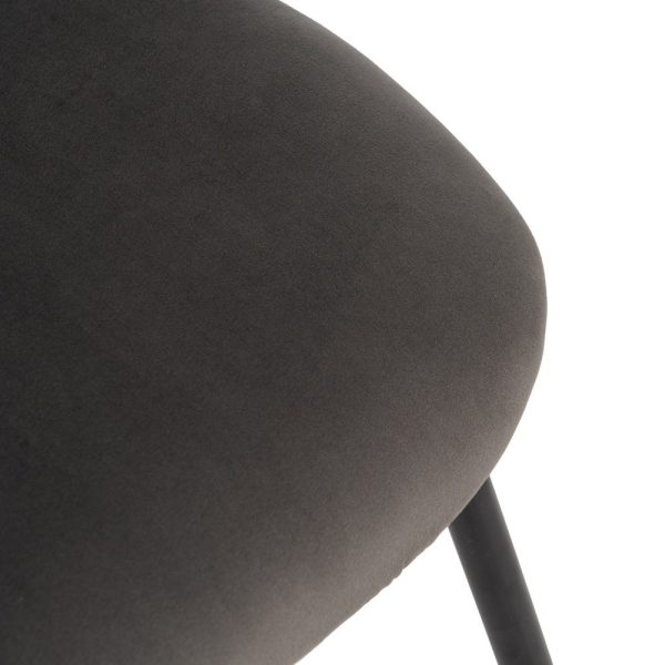 Silla Taupe Tejido-Metal Contract 49 X 60 X 81 Cm