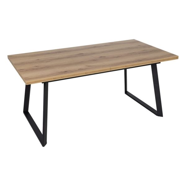 Mesa extensible natural metal-madera pax 170 x 90 x 75 cm