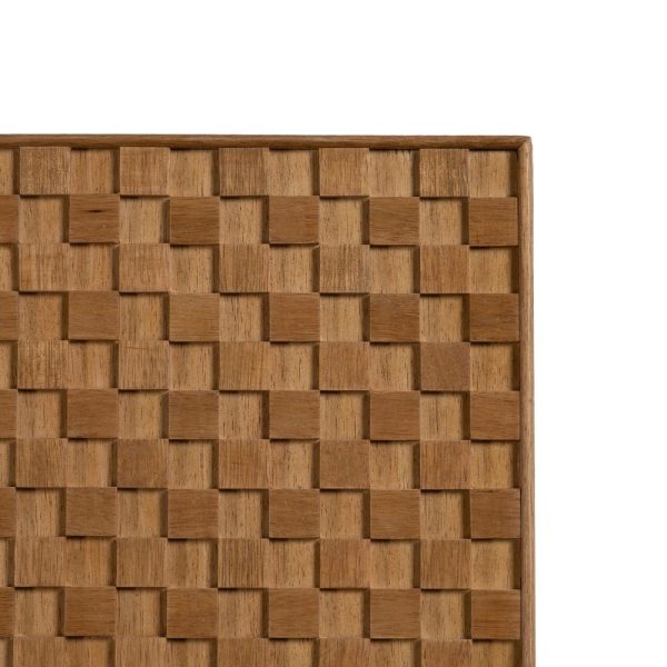 Armario natural dm-madera 98,50 x 55 x 199,50 cm