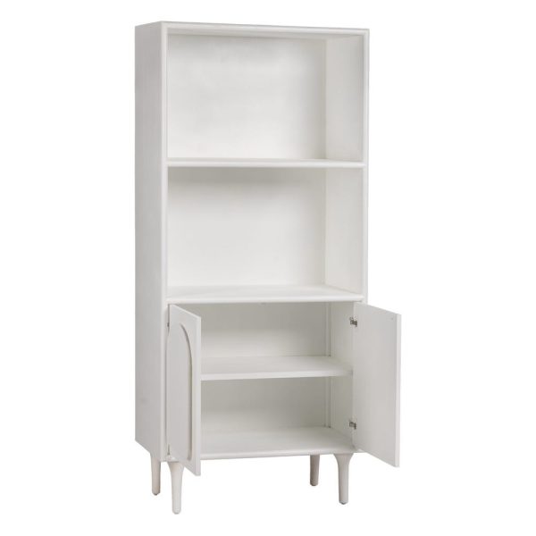 Librería blanco dm-madera 80 x 40 x 175 cm