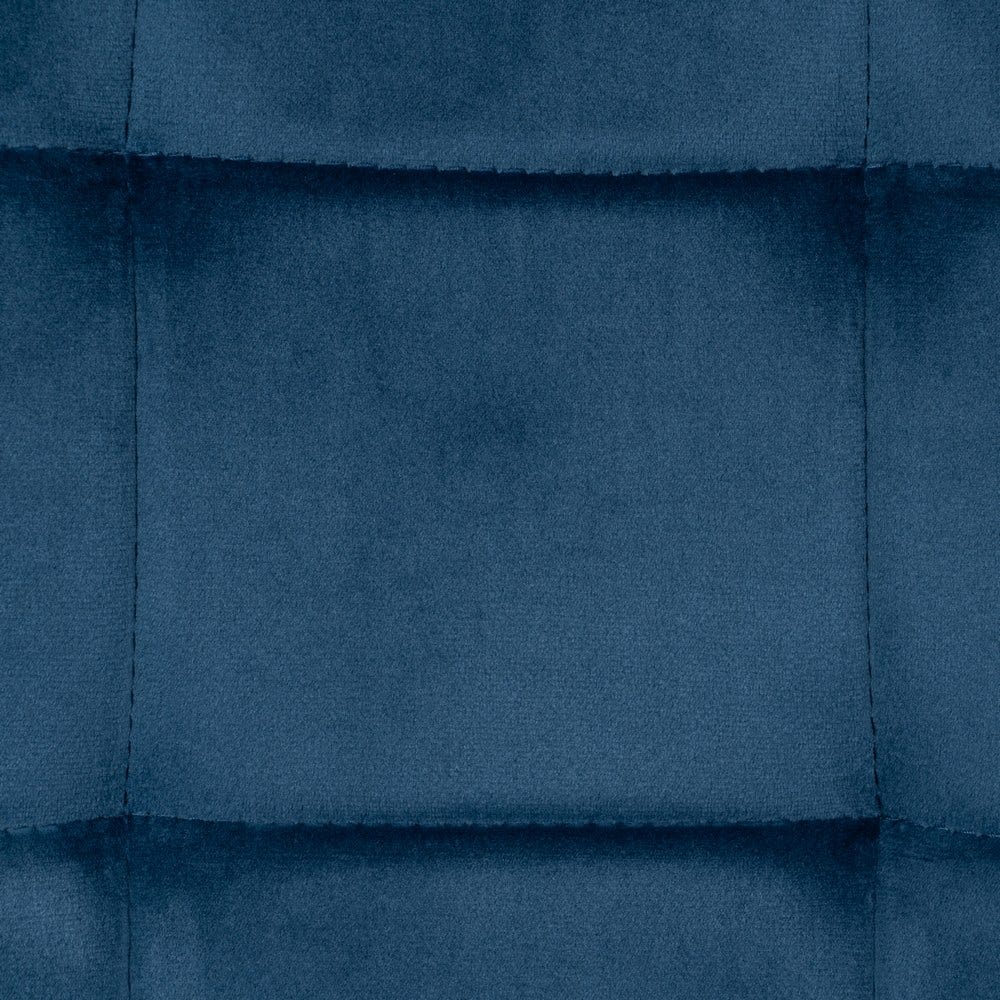 Silla Azul Oscuro Terciopelo Contract 45 X 51 X 88,50 Cm Silla Azul Oscuro Terciopelo Contract 45 X 51 X 88,50 Cm