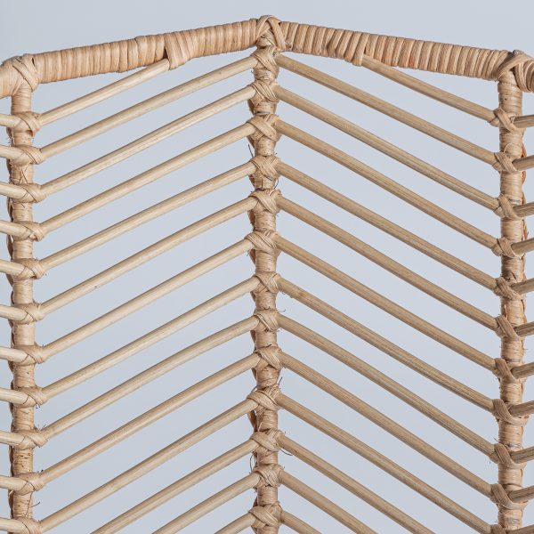 SILLA PLISSÉ RATTAN