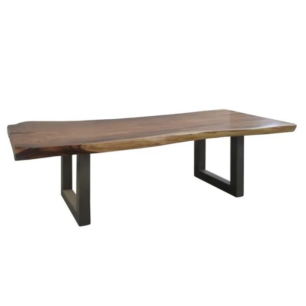 Mesa comedor natural madera de suar 260 x 100 x 78 cm