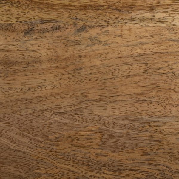 Consola natural-oro madera-hierro 76 x 28 x 82 cm