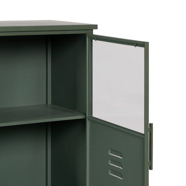 Mueble auxiliar verde menta 48 x 35 x 116 cm