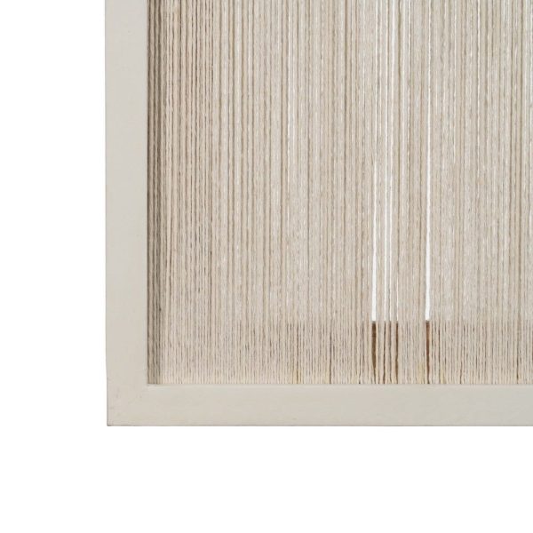 Cuadro beige dm-madera decoración 57 x 3 x 75 cm