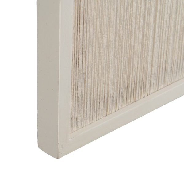 Cuadro beige dm-madera decoración 57 x 3 x 75 cm