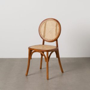 Silla Miel Madera De Olmo Contract 44,50 X 41,50 X 89 Cm