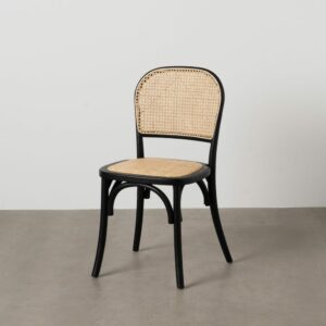 Silla Negro Madera De Olmo Contract 45 X 42 X 86 Cm Silla Negro Madera De Olmo Contract 45 X 42 X 86 Cm