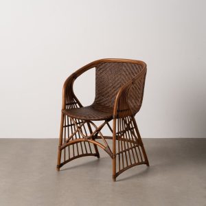 Sillón Natural Ratán Decoración 57 X 59 X 84 Cm Sillón Natural Ratán Decoración 57 X 59 X 84 Cm