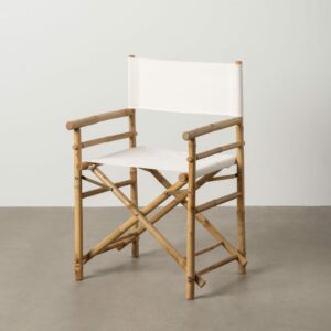 Silla Director Natural Bambú 58 X 46 X 90 Cm Silla Director Natural Bambú 58 X 46 X 90 Cm