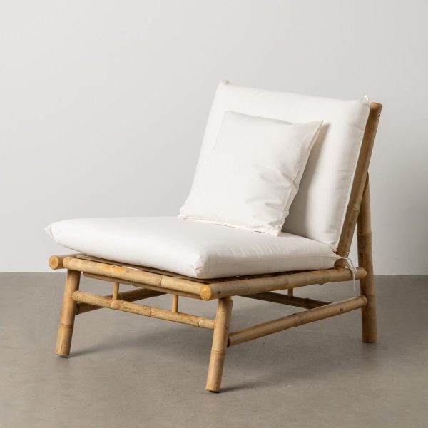 Sillón natural bambú 65 x 86 x 81 cm