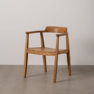 Silla Natural Madera 58,50 X 59 X 76 Cm Silla Natural Madera 58,50 X 59 X 76 Cm