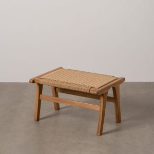 Reposapiés Natural Madera 60,50 X 45 X 36 Cm