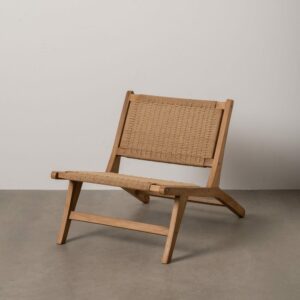 Butaca Natural Madera 60 X 93 X 64 Cm Butaca Natural Madera 60 X 93 X 64 Cm