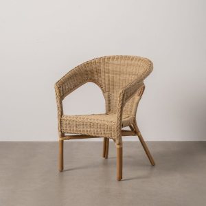 Silla Miel Ratán Salón 60 X 62 X 78 Cm