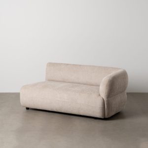 Sofá Módulo Derecho Beige Tejido Salón 151 X 92 X 65 Cm Sofá Módulo Derecho Beige Tejido Salón 151 X 92 X 65 Cm