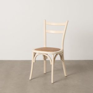 Silla Crema Madera De Olmo Contract 45 X 54 X 88,50 Cm Silla Crema Madera De Olmo Contract 45 X 54 X 88,50 Cm