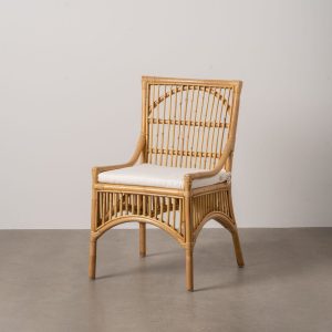 Silla Fibra Natural Salón 57 X 57 X 90 Cm Silla Fibra Natural Salón 57 X 57 X 90 Cm