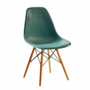 Silla azul surf pata madera