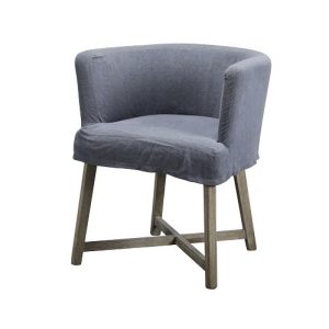 Sillon gris desenfundable lino