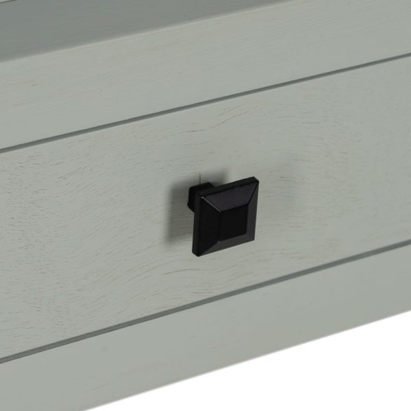 Mesita gris dm-madera 40,50 x 38 x 56 cm